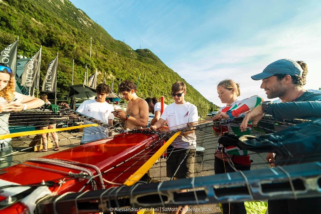 Hands on the boat. The work we shared at Garda.