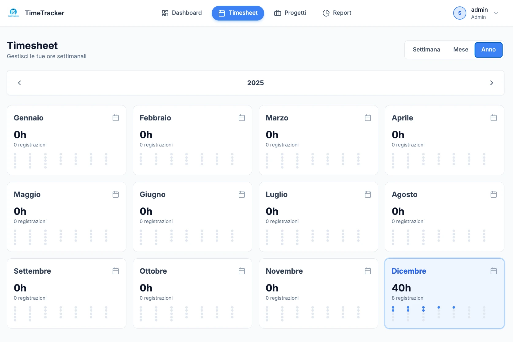 Time Tracker · Calendar